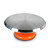 Orange Aluminium Turntable 30cm x 13cm