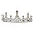 Silver Tiara Cake Topper