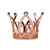 Mini Rose Gold Crown Cake Topper
