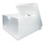 18" White Cake Box - Box of 25