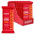 Open red box with twelve 250g Renshaw fondant inside. One block of fondant sits next to the box.