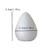 single large Polystyrene Rose Bud with measurements