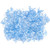 light blue dried hydrangea flowers out of the box