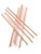 Extra Tall Candles - Pastel Pink & Gold