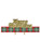 MacGregor Tartan Ribbon & Gold Motto Kit