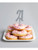'21' Glitter Acrylic Cake Topper - Silver