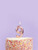 Metallic Rose Gold Number Candle - 9