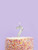 Metallic Silver Number Candle - 7