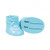 Plastic Blue Baby Shoes