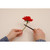 Flower made from Squires Kitchen SFP Sugar Florist Paste Ponsettia