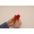 Flower being made from Squires Kitchen SFP Sugar Florist Paste Ponsettia