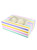 Cupcake Box - Holds 6 or 12 - Bold Stripes - Pack of 20