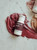 Sugarpaste coloured in Colour Mil Oil Base Colour Burgundy