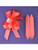 Quick Pull Cupcake Bouquet Bow 18mm - Red