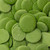 loose lime green candy buttons