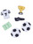 PME Football Edible Cupcake Toppers - Set of 6
