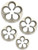 Five Petal Cutter (set of 4)