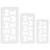 PME Geometric Multi Cutter Set of 3 - Puzzle