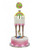 Spiked pillars used within a Candyland themed stacked cake design filled with sprinkles between tiers to create a playful layered effect