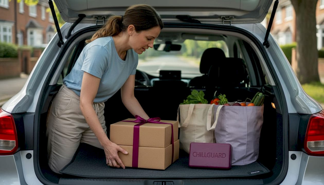 How to transport cakes safely in warm weather - The Vanilla Valley