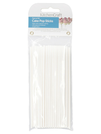 50-pcs Cake Pops sticks set, 10 cm - Kitchen Craft