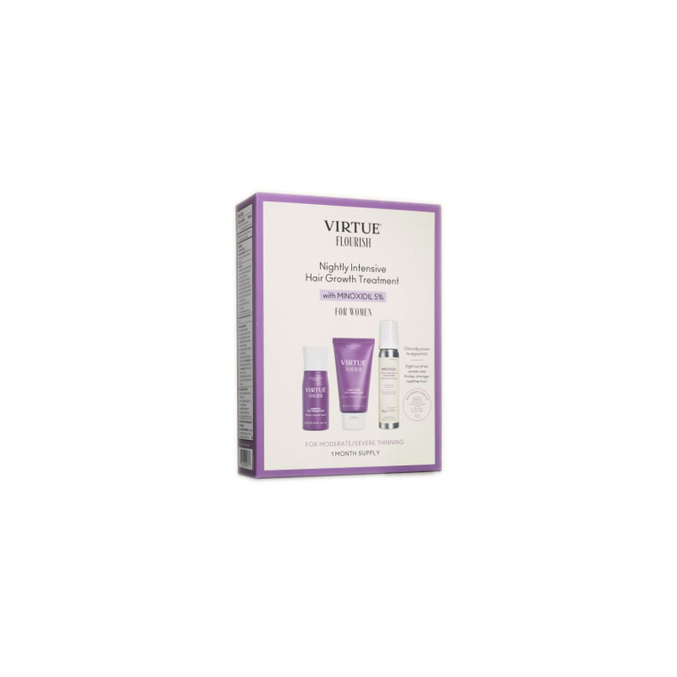 Virtue Flourish Hair Growth Treatment (Minoxidil 5%) 1-month supply