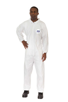 International Enviroguard 8013-5XL MicroGuard MP, Microporous Coverall, Elastic Wrist, Elastic Back, Elastic Ankle 25/cs