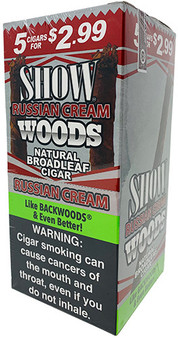 Show Woods Natural Leaf Cigars 8/5