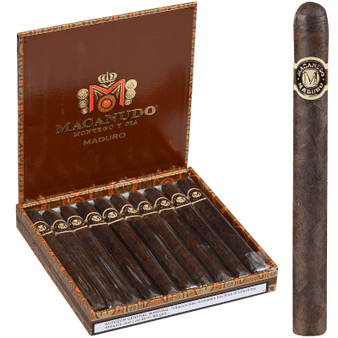Macanudo Maduro Prince Philip Cigars Churchill 10 Ct. Box 7.50X49
