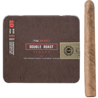 Nub Nuance Double Roast  Cigarillo 5/10 Tins 4.00X30