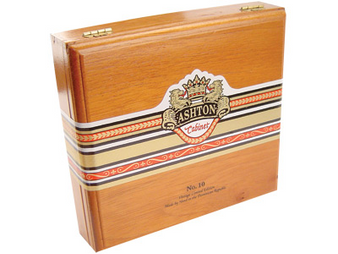 Ashton Cabinet Cigar  #10 Churchill 20 Ct. Box