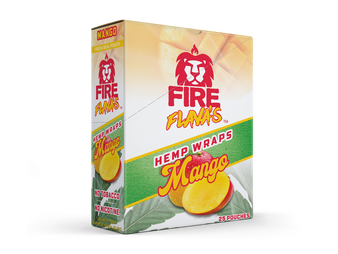 Fire Flavas Hemp Wraps All Flavors 25Ct