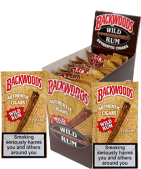 Backwoods Wild Rum Cigars 24 Ct.