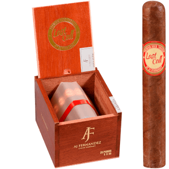 Last Call By Aj Fernandez Habano Pequenas Cigars 25 Ct. Box