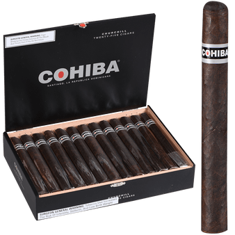 Cohiba Cigars Black Churchill 25 Ct. Box