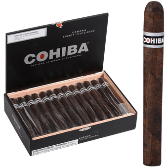 Cohiba Cigars Black Corona 25 Ct. Box 5.50X42