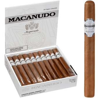 Macanudo Cigars Inspirado White Churchill 20 Ct. Box 7.00X48