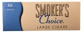 Smokers Choice Filtered Cigars Blue 100S Hard 10/20