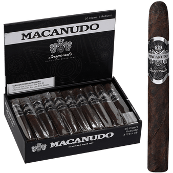 Macanudo Cigars Inspirado Black Robusto 20 Ct. Box