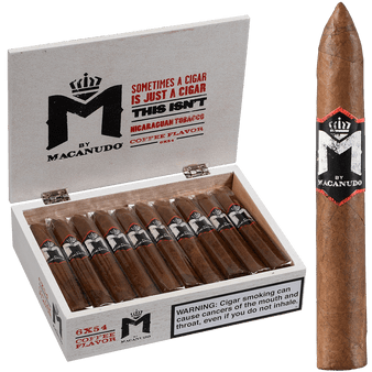 Macanudo Cigars M By Macanudo Belicoso 20 Ct. Box 6.00x54