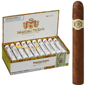 Macanudo Cigars Court Cafe Tubos 30 Ct. Box 4.19X36