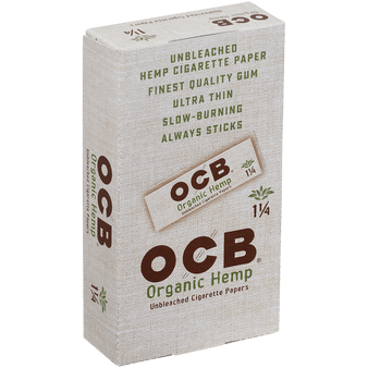 OCB Rolling Papers Organic Hemp 1 ¼ 24/50 Ct. Box