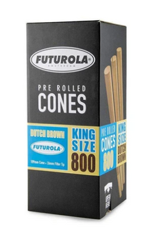 Futurola Cones King Size Dutch Brown 800ct