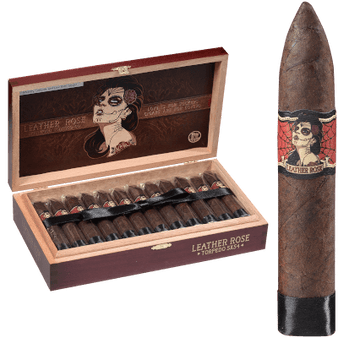 Deadwood Leather Rose Torpedo Cigars 24 Ct. Box