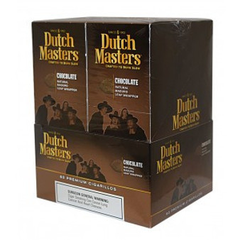 Dutch Masters Cigarillos Palma Chocolate Foil 20 Pouches of 3