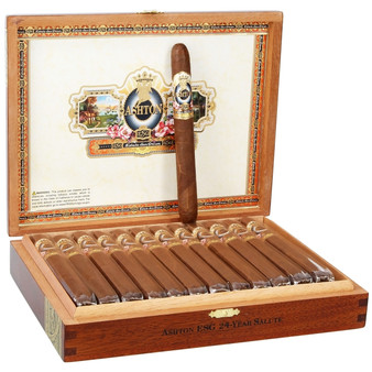 Ashton Estate Sun Grown 24-Year Salute Cigars 25 Ct. Box