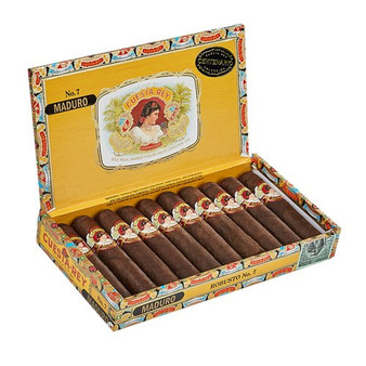 Cuesta-Rey Centenario Robusto #7 Maduro Cigars 10Ct. Box