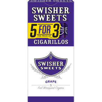 Swisher Sweets Cigarillo Grape Pack 5FOR3