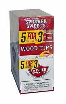 Swisher Sweets Wood Tip Cigarillos Pack 5FOR3
