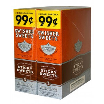 Swisher Sweets Cigarillos Foil Sticky Sweets 30 Pouches of 2